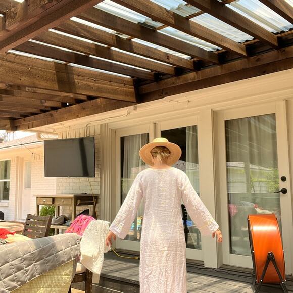 Roller rabbit DAVINA EMBROIDERY LUCA CAFTAN - Picture 6 of 16